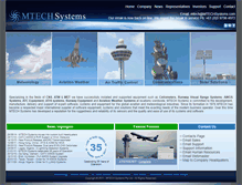 Tablet Screenshot of mtechsystems.com