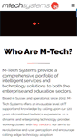 Mobile Screenshot of mtechsystems.co.uk
